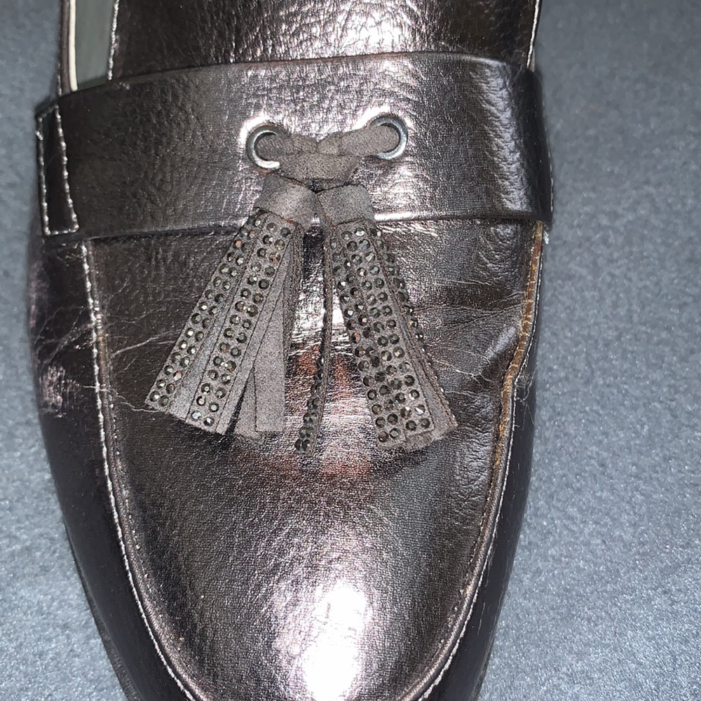 Kenneth Cole pewter loafer with tassel 10 - Picture 6 of 6